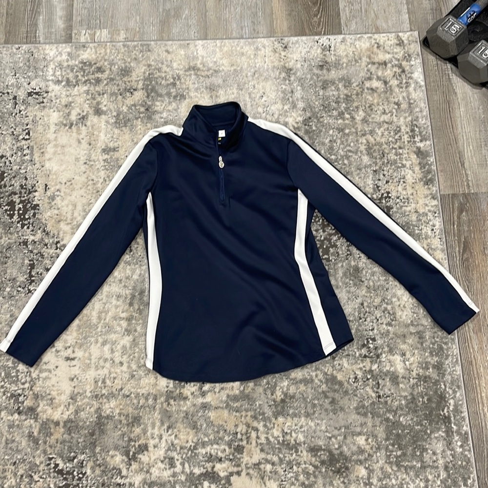 Guy Harvey Women’s Golf Long Sleeve Play Dry 3/4 Zip Size S - NWOT